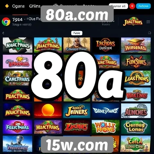 Análise dos jogos mais populares no 80a.com